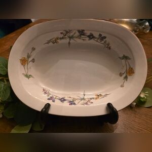 Woodhall Stoneware 10" Oval Serving Bowl- Set Of 2.